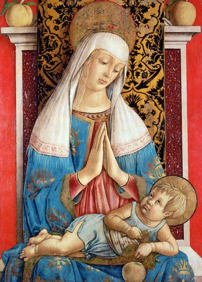 La Madonna di Poggio Brette da Carlo Crivelli